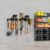 Garage Tool Organizer Wall Mount, 48 Inch Adjustable Garage Tool