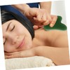 FOMIYES Natural Jade Guasha Board for Essential Oil Compatible Gua