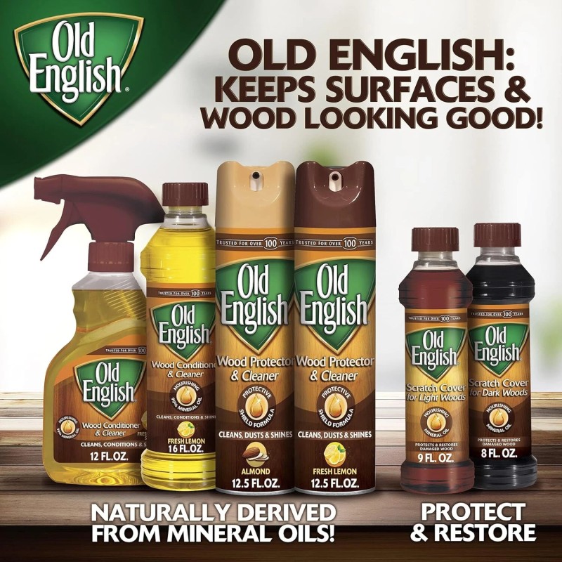 Reckitt Old English 75144 Scratch Cover For Dark Woods, 8oz