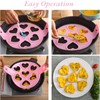 AUNMAS Pancake Pancake Silicone Egg Maker 2 Pack Upgrade 14
