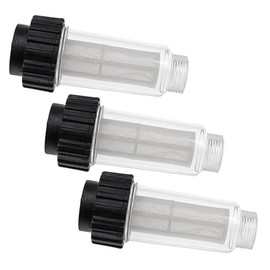 vhbw 3x Anti-Dirt Filter Compatible with Kärcher K 7 Premium Smart Control Pressure Washer with 3/4 Inch AG Water Connection