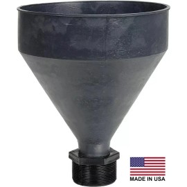 WirthCo Funnel King 32400 3-Quart Drum Funnel with 2" Thread, Polyethylene - Mad