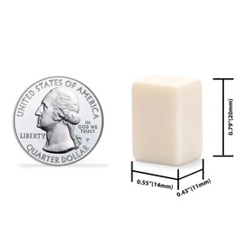 Yellow Mountain Imports Mini Chinese Mahjong Travel Game Set, Little MJ with Extra Small White Tiles [迷妳旅行中國麻將]