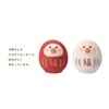 Deco Corporation Concombre Buntori Daruman White Size: Approx. W3 D3