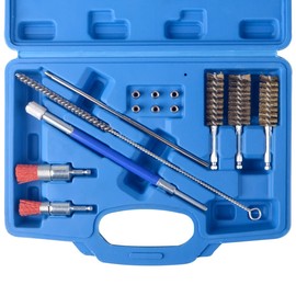 DAYUAN Injector Cleaning Tool Set, 14 pcs Injector Seat and Shaft Cleaning Set