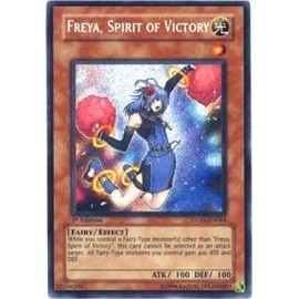Yu-Gi-Oh! - Freya, Spirit of Victory (STON-EN064) - Strike of Neos - Unlimited Edition - Secret Rare