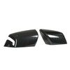2pcs Side Mirror Cover Carbon Fiber Color Wing Mirror Cap