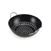 Farberware 5275078 Barbecue Nonstick Mini Round Wok Topper, Black