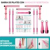 Kit de Pilates con Barra y Bandas de Resistencia, Ideal
