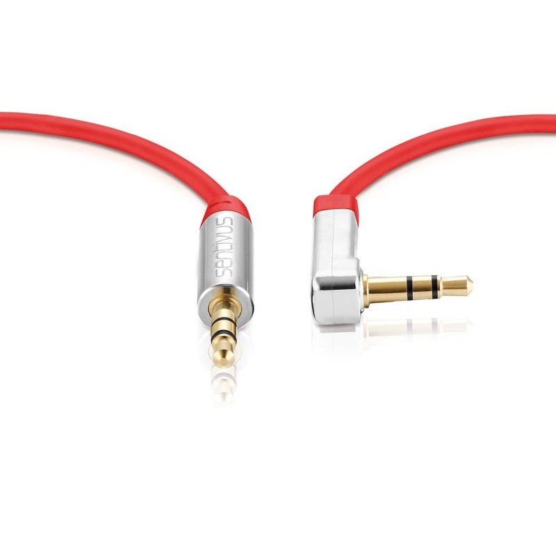 Sentivus Premium Audio Jack Cable 90 Degree Angled 5.00 m