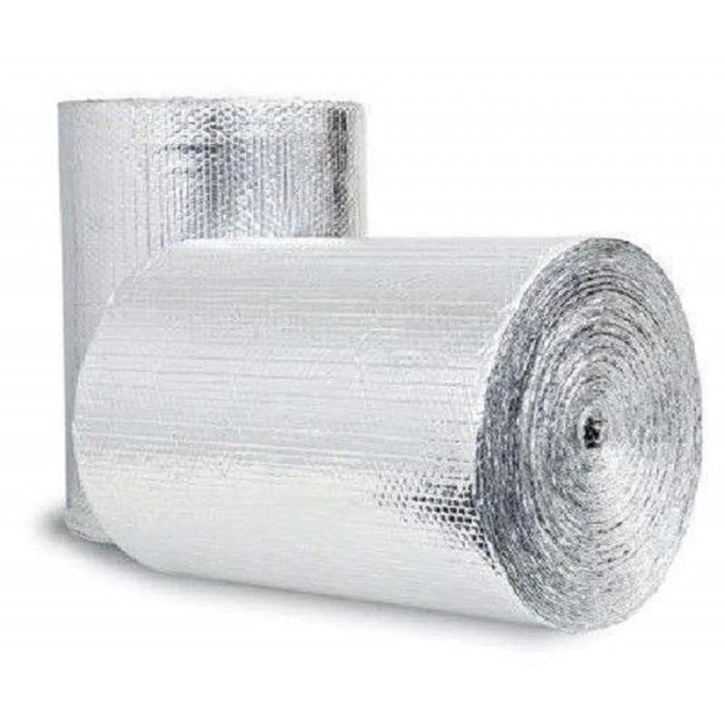 IES REFLECTIVE BLACK / SILVER FOIL Double BUBBLE Foil Insulation