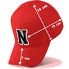 morefaz Unisex Boys Girls Baseball Cap Red Children's Cap Alphabet