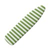 Gzzxiailg Green White Stripe Ironing Board Cover Standard Size, Resist