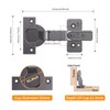 Chibery 10 Pack Frameless Half Overlay Soft Close Concealed Hinges,