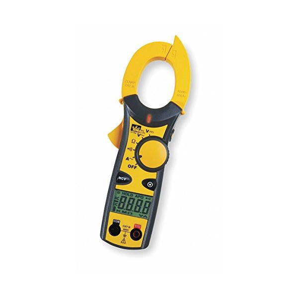 Ideal Clamp On Digital Clamp Meter, 1.5" (38mm) Jaw Capacity,