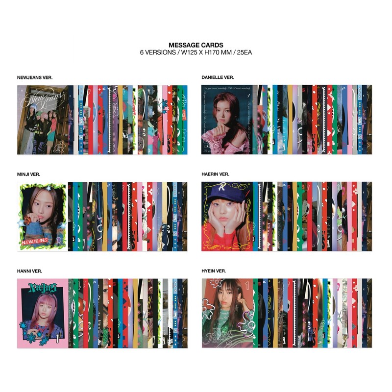 OMG [Message Card ver. / Random] + 3 Extra Photocards