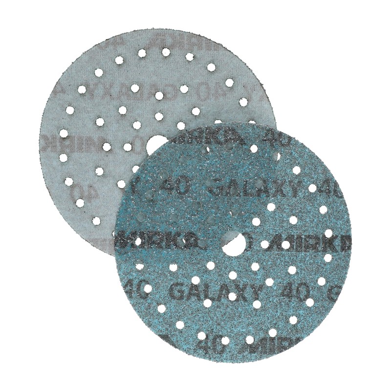 Mirka Galaxy Epoxy Sandpaper 150 mm Velcro Grain 40 for