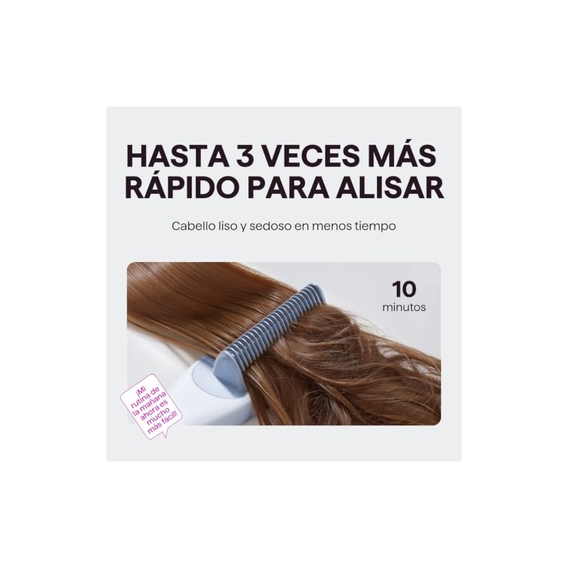 Wavytalk Steamline Pro cepillo alisador vapor, suave y menos daño