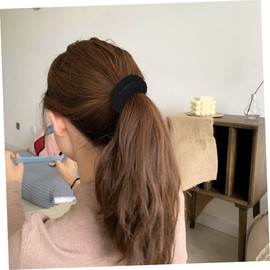 LALAFINA 20pcs High Elastic Hair Ties for Women Simple Chic Ponytail Holders Black and Stylish Hair Ropes for Everyday Wear for Any Occasion