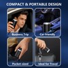 Mini Electric Shaver for Men, Cordless Foil Razor, Wet Dry