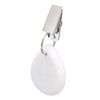 6Pcs Tablecloth Weights Marble Stainless Steel Small Size Waterproof Rustproof