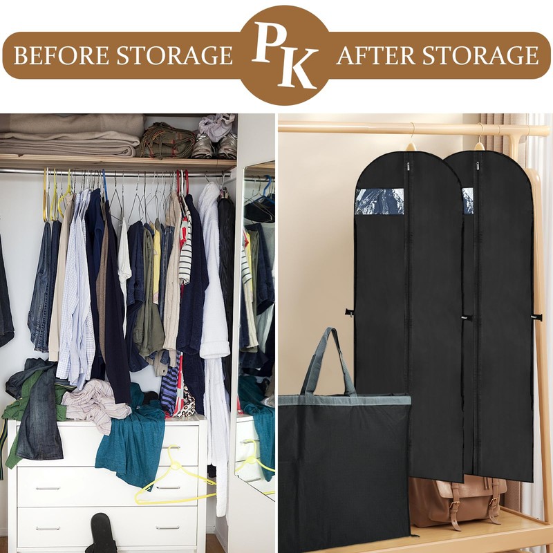 Clothes Bag Long 180 x 60 cm, Foldable Garment Bags
