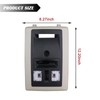 TQPONLY Overhead Console LED Dome Light Compatible with Dodge Ram