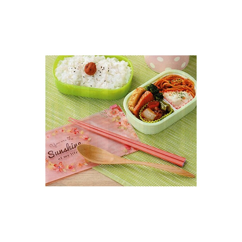 isida Chopsticks Spoon Set Lunch Pouch Rabbit 64135 – 7