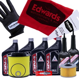 Edwards Oil Change Kit fits 2020-2021 Honda Foreman Rubicon TRX520 FA Models with DCT with Air Filter