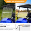 RIZINKART Club Car Precedent Windshield,Customize 5MM Thicken Windshield Replacement Fits