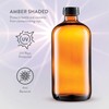 Paksh Novelty Glass Spray Bottles Amber 2 Pack 16 Oz