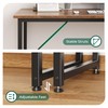 Huuger Computer Desk, 40 Inch Office Desk, Gaming Desk with