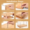 MAKEASY Book Binding Kits with Book Press (11.6x7.8in), DIY Bookbinding