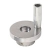Mini Lathe Hand Wheel, Aluminum Alloy Handwheel with Handle, CNC