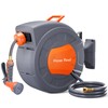 IDEALHOUSE Garden Hose Reel, 1/2 in x 72 ft Wall