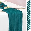 16 Pack Teal Table Runner 10FT Cheesecloth Table Runner Boho