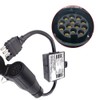 MACHSWON Trailer Adapter, 12V US to EU Trailer Light Converter