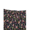 Milumia - Falda larga con estampado floral clásico para mujer,