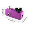 KOKKO Guitar Mini Effects Pedal Vibe FUV2 Simulate Rotating Horn