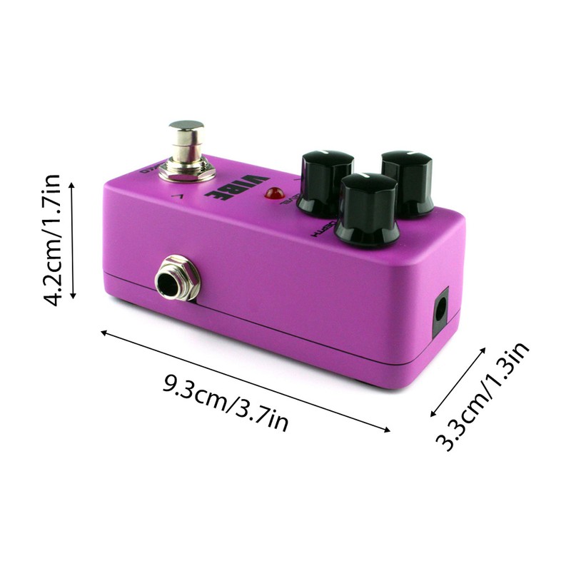 KOKKO Guitar Mini Effects Pedal Vibe FUV2 Simulate Rotating Horn