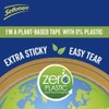 Sellotape Zero Plastic Tape, Multi-Purpose Clear Tape for Household Objects,