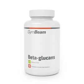 GymBeam GymBeam Beta-Glucan Kapseln - 1000 mg Beta-Glucane aus Bierhefe (Saccharomyces cerevisiae) pro Tagesdosis, Polysaccharide, 100% vegan, ntzliche Ballaststoffe fr wohltuende Wirkung, 90 caps