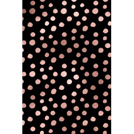 Rose Gold and Black Bohemian Composition Notebook - Small Ruled Notebook - 6x9 Lined Notebook (Softcover Journal / Notebook / Diary) (6x9 Lined Softcover Notebook, Band 5)