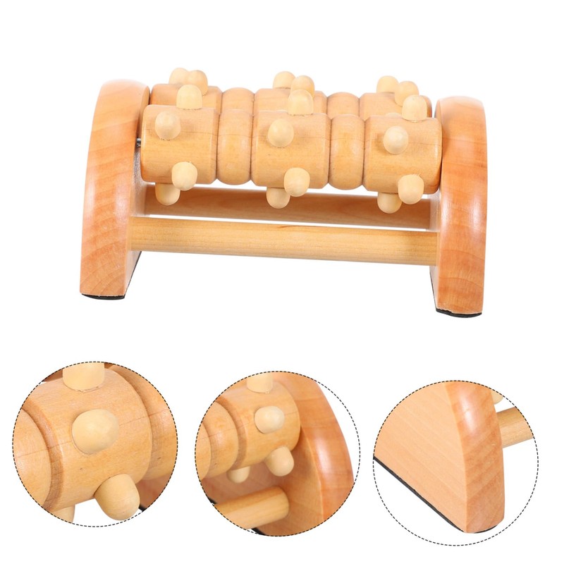 ORFOFE Foot Massager Roller Reflexology Tool for Deep Muscle Massage