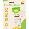 PAWUP Freeze Dried Chicken Dog Treats with Edible Rawhide Stick,