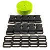 Backpack Strap (5 Meter x 25mm) + 20 Plastic Buckles,