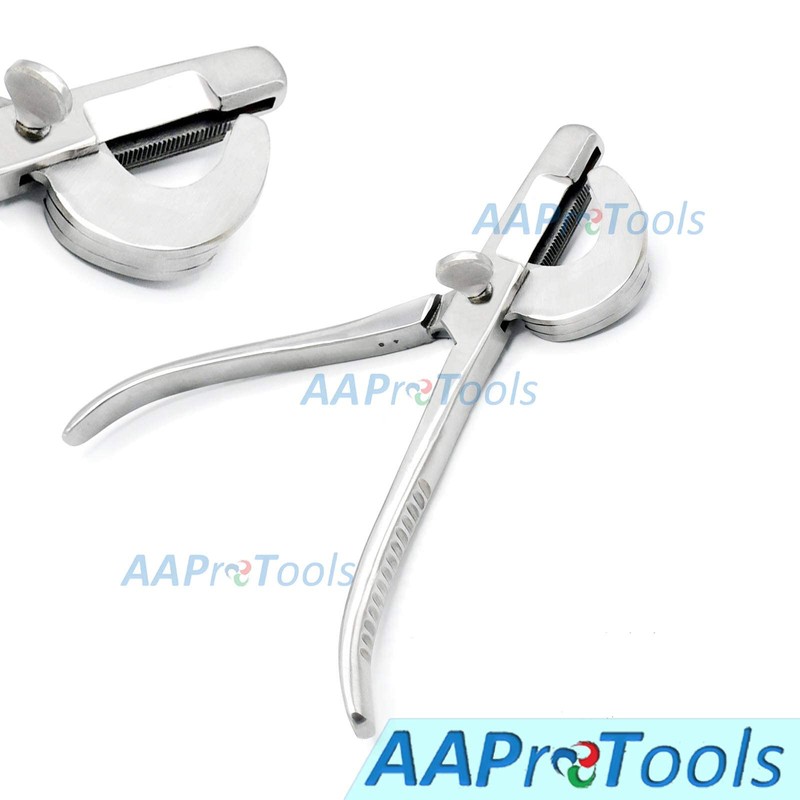 AAProTools Emasculator 8" Double Crush Castration Veterinary Instruments