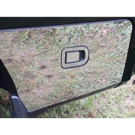 Upgrade Your Auto 3p Luxury FX Chrome 13.25' Rear Cargo Box Cover fit for Nissan Titan 2004-2015