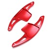 iJDMTOY Sports Red Performance Style Aluminum Paddle Shifter Extensions Compatible