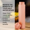 NORMAN JR Copper Water Bottle 550ml - Gift Box of